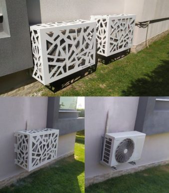 کاور محفظه کمپرسور کولر گازی سی ان سی cnc (3)